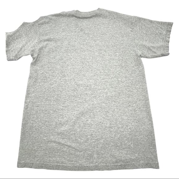 HARD ROCK CAFE NEW YORK men's gray graphic tee t-shirt USA flag size MEDIUM - Picture 4 of 5